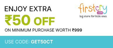 Enjoy Extra Rs. 50 OFF on on minimum purchase worth Rs.999...!!!