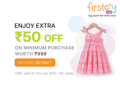 Enjoy Extra Rs. 50 OFF on minimum purchase worth Rs.999...!!!